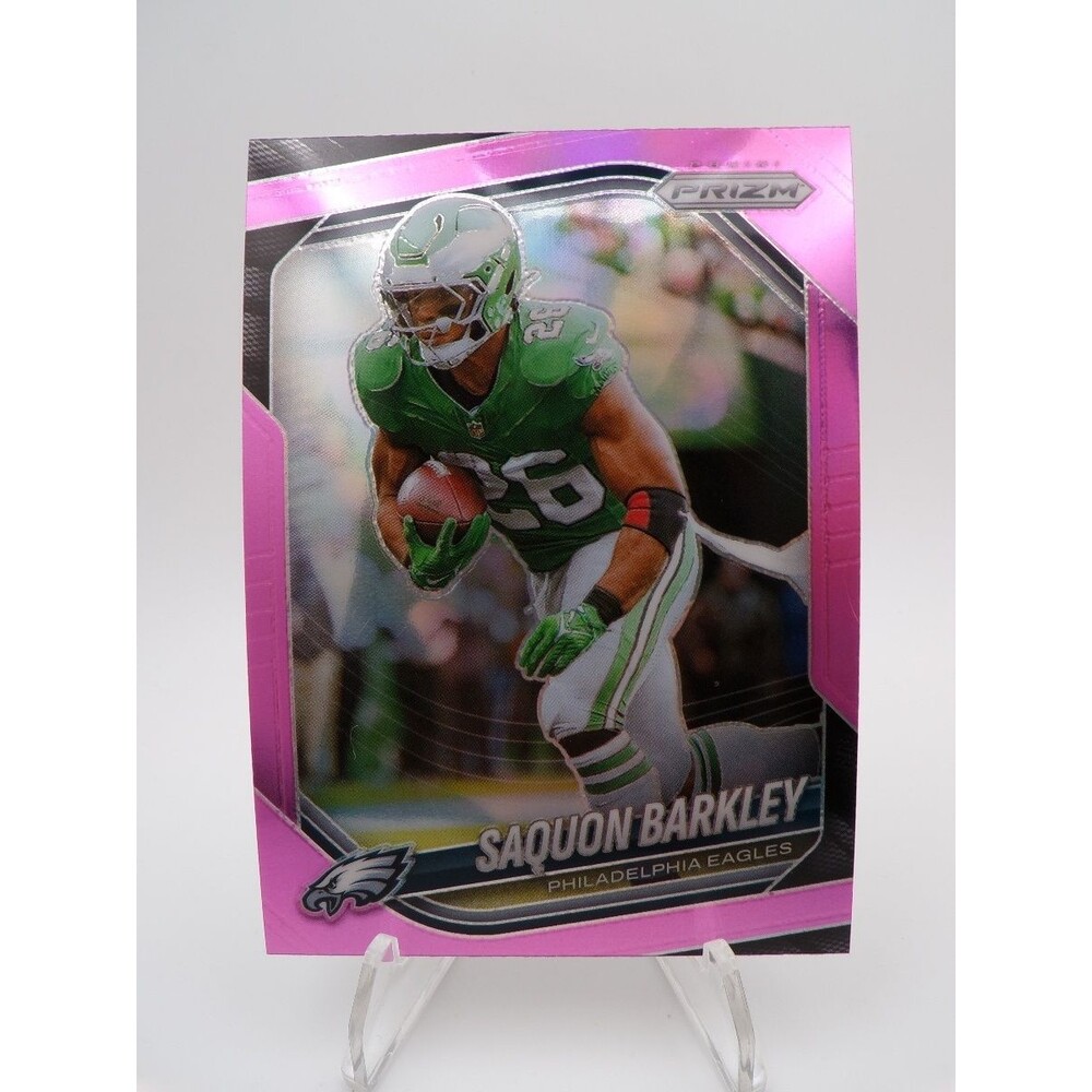 2025 Panini Prizm Saquon Barkley Eagles #298 Football Card NFL